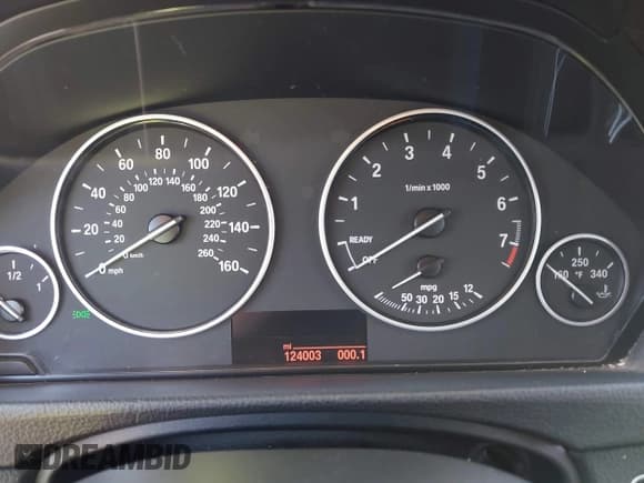 ✅ 2015 BMW 3 Series 328i • VIN: WBA3C1C59FP851874 • Lot: 43325485. Listed on IAAI with 124,003 mi. Free auction sales archive from the USA and detailed vehicle history report at DreamBid. Image 7.