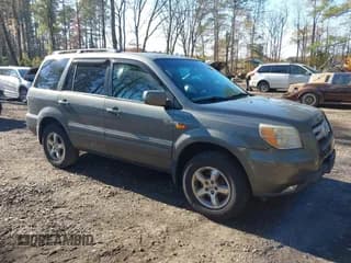 ✅ 2007 Honda Pilot EX-L • VIN: 5FNYF18527B002884 • Lot: 43729858. Listed on IAAI with 244,934 mi. Free auction sales archive from the USA and detailed vehicle history report at DreamBid. Image 1.