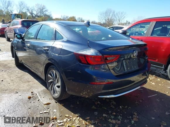 ✅ 2022 Honda Insight Touring • VIN: 19XZE4F95NE004016 • Lot: 43641102. Listed on IAAI with 50,901 mi. Free auction sales archive from the USA and detailed vehicle history report at DreamBid. Image 3.