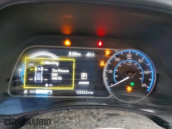 ✅ 2019 Nissan LEAF SL Plus • VIN: 1N4BZ1CP9KC311768 • Lot: 93440555. Listed on Copart with 103,202 mi. Free auction sales archive from the USA and detailed vehicle history report at DreamBid. Image 9.