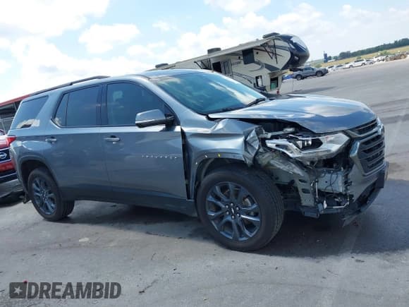 ✅ 2020 Chevrolet Traverse RS • VIN: 1GNERJKW8LJ112019 • Lot: 42930951. Listed on IAAI with 116,871 mi. Free auction sales archive from the USA and detailed vehicle history report at DreamBid. Image 14.