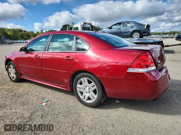 2013 Chevrolet Impala LT z VIN 2G1WG5E39D1105208, wystawiony jako Copart lot #81469545 z przebiegiem 114 958 mil mil oraz Czysty tytuł • Clean title. Historia ofert i sprzedaży dostępna na DreamBid. Obrazek 2.