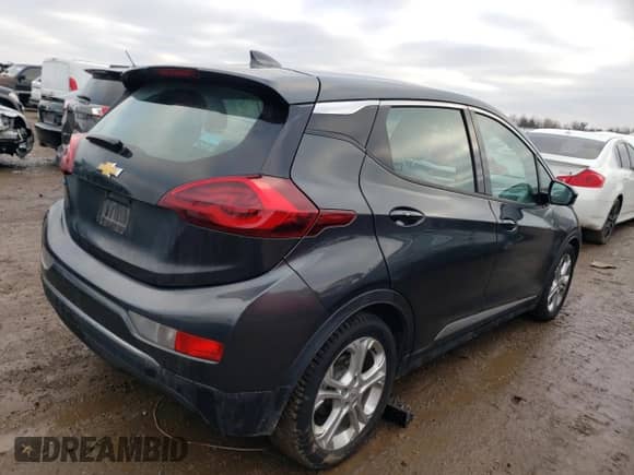 2018 Chevrolet Bolt EV LT z VIN 1G1FW6S00J4110834, wystawiony jako Copart lot #78894923 z przebiegiem 51 108 mil mil oraz . Historia ofert i sprzedaży dostępna na DreamBid. Obrazek 3.