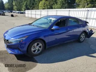 2022 Hyundai Elantra SE with VIN 5NPLL4AG6NH082009, listed as a Copart auction lot 81082875 with 30,347 mi miles and Salvage title. Bid and sale history available at DreamBid. Image 1.