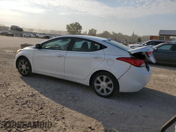 ✅ 2012 Hyundai Elantra GLS • VIN: 5NPDH4AEXCH081334 • Lot: 82002295. Listed on Copart with 119,946 mi. Free auction sales archive from the USA and detailed vehicle history report at DreamBid. Image 2.