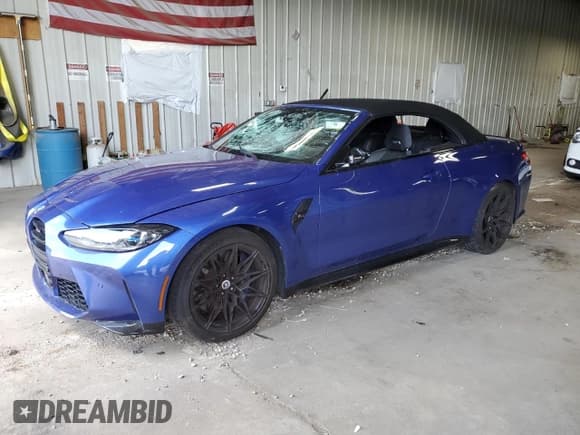 ✅ 2022 BMW M4 Competition xDrive • VIN: WBS33BA00NCL07228 • Lot: 62653245. Wystawiony na Copart z przebiegiem 24 058 mil. Bezpłatny archiwum sprzedaży aukcyjnych z USA i szczegółowy raport historii pojazdu na DreamBid. Zdjęcie 1.