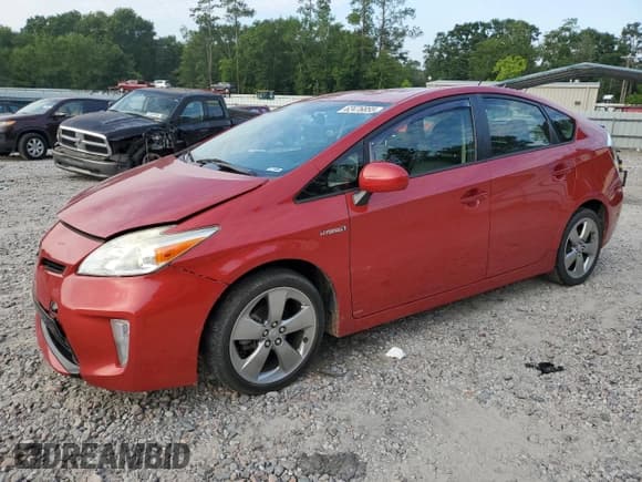 ✅ 2014 Toyota Prius Four • VIN: JTDKN3DU9E0380858 • Lot: 62476855. Listed on Copart with 171,221 mi. Free auction sales archive from the USA and detailed vehicle history report at DreamBid. Image 1.