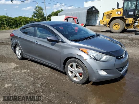 ✅ 2013 Hyundai Elantra Limited • VIN: 5NPDH4AE7DH176564 • Lot: 71714245. Listed on Copart with 204,736 mi. Free auction sales archive from the USA and detailed vehicle history report at DreamBid. Image 4.