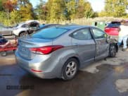 ✅ 2014 Hyundai Elantra SE • VIN: KMHDH4AE5EU135661 • Lot: 43444129. Listed on IAAI with 255,698 mi. Free auction sales archive from the USA and detailed vehicle history report at DreamBid. Image 4.