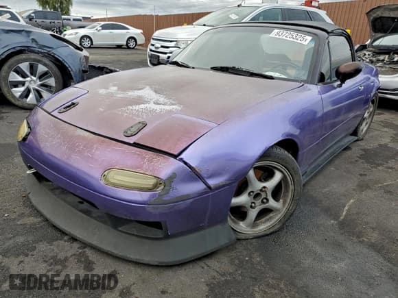 ✅ 1990 Mazda MX-5 Miata • VIN: JM1NA3513L0158794 • Lot: 93725325. Wystawiony na Copart z przebiegiem 240 538 mil. Bezpłatny archiwum sprzedaży aukcyjnych z USA i szczegółowy raport historii pojazdu na DreamBid. Zdjęcie 1.