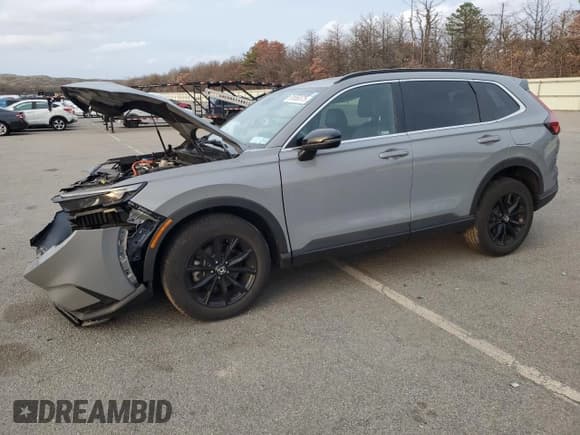 ✅ 2024 Honda CR-V Sport-L • VIN: 7FARS6H80RE005894 • Лот: 91856575. Опубликован ранее на Copart с пробегом Не указан. Бесплатный доступ к архиву аукционных продаж из США и подробный отчёт об истории автомобиля на DreamBid. Изображение 1.