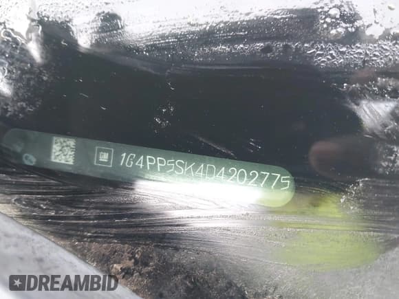 ✅ 2013 Buick Verano • VIN: 1G4PP5SK4D4202775 • Лот: 43734175. Опубликован ранее на IAAI с пробегом 170 082 миль. Бесплатный доступ к архиву аукционных продаж из США и подробный отчёт об истории автомобиля на DreamBid. Изображение 9.