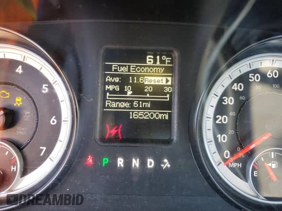 2014 Ram 1500 Tradesman with VIN 1C6RR7KT0ES263041, listed as a Copart auction lot 46527975 with 165,200 mi miles and Salvage title. Bid and sale history available at DreamBid. Image 9.