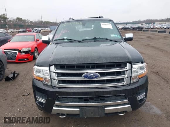 ✅ 2015 Ford Expedition Max Platinum • VIN: 1FMJK1MT9FEF40253 • Lot: 41685478. Listed on IAAI with 124,986 mi. Free auction sales archive from the USA and detailed vehicle history report at DreamBid. Image 12.