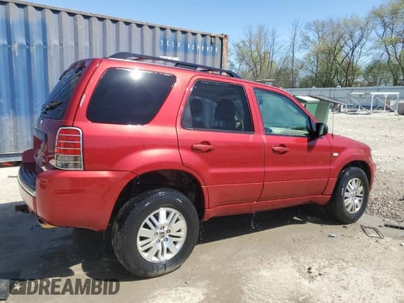 2006 Mercury Mariner Luxury z VIN 4M2YU56196DJ06804, wystawiony jako Copart lot #56183815 z przebiegiem 181 504 mil mil oraz Nie do naprawy • Non repairable. Historia ofert i sprzedaży dostępna na DreamBid. Obrazek 3.