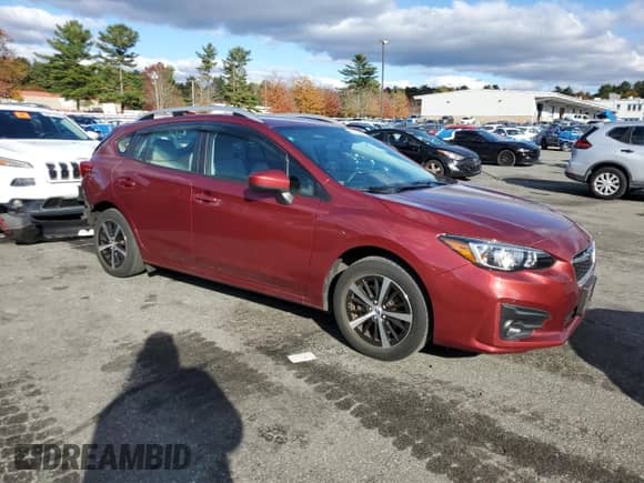 2019 Subaru Impreza Premium z VIN 4S3GTAC61K3759379, wystawiony jako Copart lot #90260465 z przebiegiem 36 792 mil mil oraz Szkoda całkowita • Salvage title. Historia ofert i sprzedaży dostępna na DreamBid. Obrazek 4.