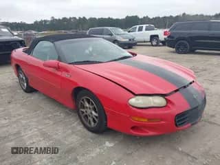 2002 Chevrolet Camaro z VIN 2G1FP32K022132188, wystawiony jako IAAI lot #41161431 z przebiegiem 244 691 mil mil oraz . Historia ofert i sprzedaży dostępna na DreamBid. Obrazek 1.