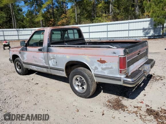 1989 Chevrolet S-10 X96 с VIN 1GCCS14Z6K2231434, выставлен на аукционе Copart как лот 76987234 с пробегом 378 217 миль миль и Списание • Salvage title. История ставок и продаж доступна на DreamBid. Изображение 2.