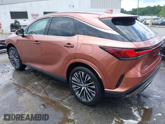 ✅ 2024 Lexus RX 350h • VIN: 2T2BBMCA1RC054680 • Lot: 42157910. Listed on IAAI with 5,392 mi. Free auction sales archive from the USA and detailed vehicle history report at DreamBid. Image 3.