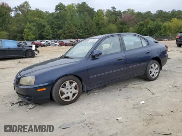 2006 Hyundai Elantra GLS z VIN KMHDN46D06U281055, wystawiony jako Copart lot #72930304 z przebiegiem 168 739 mil mil oraz Szkoda całkowita • Salvage title. Historia ofert i sprzedaży dostępna na DreamBid. Obrazek 1.