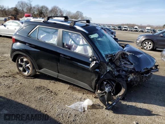 ✅ 2024 Hyundai Venue SEL • VIN: KMHRC8A38RU330024 • Lot: 85507974. Listed on Copart with Not provided. Free auction sales archive from the USA and detailed vehicle history report at DreamBid. Image 4.