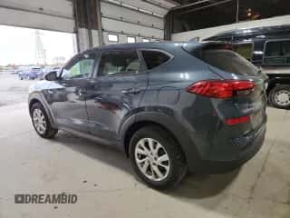 2019 Hyundai Tucson SE z VIN KM8J2CA48KU920810, wystawiony jako Copart lot #91526855 z przebiegiem 70 732 mil mil oraz Szkoda całkowita • Salvage title. Historia ofert i sprzedaży dostępna na DreamBid. Obrazek 2.