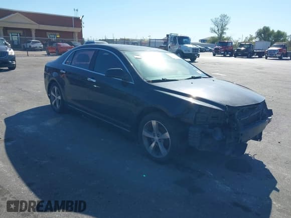 ✅ 2012 Chevrolet Malibu 1LT • VIN: 1G1ZC5E01CF174318 • Lot: 43628779. Listed on IAAI with 194,156 mi. Free auction sales archive from the USA and detailed vehicle history report at DreamBid. Image 1.