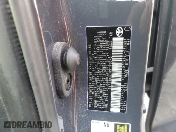 ✅ 2024 Toyota Corolla SE • VIN: 5YFS4MCEXRP189545 • Lot: 91573345. Listed on Copart with 42,189 mi. Free auction sales archive from the USA and detailed vehicle history report at DreamBid. Image 13.