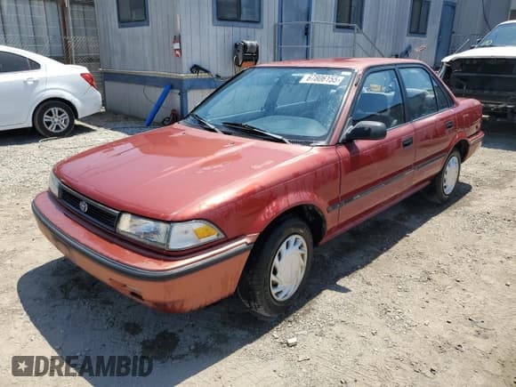 ✅ 1991 Toyota Corolla • VIN: 1NXAE94A0MZ235179 • Lot: 67806155. Listed on Copart with 103,758 mi. Free auction sales archive from the USA and detailed vehicle history report at DreamBid. Image 1.