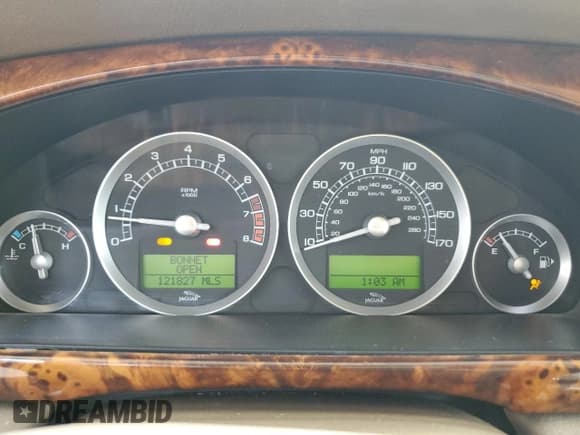 ✅ 2008 Jaguar S-Type 3 • VIN: SAJWA01A58FN83352 • Lot: 64596405. Listed on Copart with 121,827 mi. Free auction sales archive from the USA and detailed vehicle history report at DreamBid. Image 9.