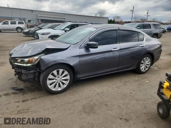 ✅ 2014 Honda Accord EX-L • VIN: 1HGCR3F83EA025754 • Lot: 90309105. Wystawiony na Copart z przebiegiem 131 675 mil. Bezpłatny archiwum sprzedaży aukcyjnych z USA i szczegółowy raport historii pojazdu na DreamBid. Zdjęcie 1.