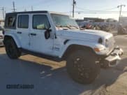 ✅ 2021 Jeep Wrangler Unlimited Sahara • VIN: 1C4JJXP60MW800921 • Lot: 46296935. Listed on Copart with 28,474 mi. Free auction sales archive from the USA and detailed vehicle history report at DreamBid. Image 4.