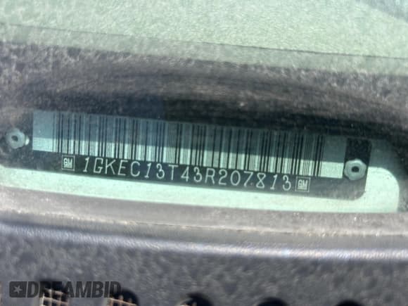 ✅ 2003 GMC Yukon SLT • VIN: 1GKEC13T43R207813 • Lot: 42896868. Wystawiony na IAAI z przebiegiem 183 907 mil. Bezpłatny archiwum sprzedaży aukcyjnych z USA i szczegółowy raport historii pojazdu na DreamBid. Zdjęcie 9.