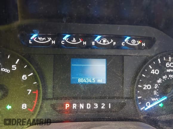 ✅ 2017 Ford F-150 XL • VIN: 1FTMF1E89HKE02961 • Lot: 41217931. Listed on IAAI with 80,434 mi. Free auction sales archive from the USA and detailed vehicle history report at DreamBid. Image 7.