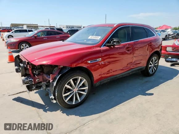✅ 2018 Jaguar F-Pace 25t Prestige • VIN: SADCK2FX5JA274530 • Lot: 80268685. Listed on Copart with 67,099 mi. Free auction sales archive from the USA and detailed vehicle history report at DreamBid. Image 1.