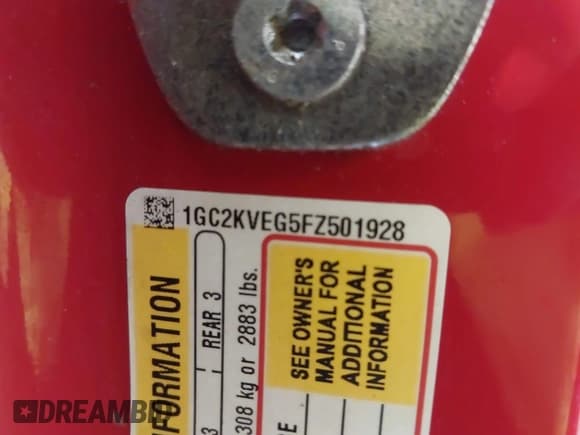 ✅ 2015 Chevrolet Silverado 2500HD LT • VIN: 1GC2KVEG5FZ501928 • Lot: 42460213. Wystawiony na IAAI z przebiegiem Nie podano. Bezpłatny archiwum sprzedaży aukcyjnych z USA i szczegółowy raport historii pojazdu na DreamBid. Zdjęcie 9.