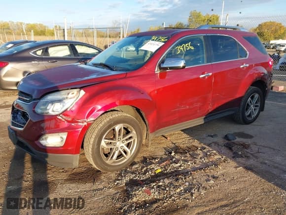 ✅ 2016 Chevrolet Equinox LTZ • VIN: 2GNFLGEK2G6224593 • Lot: 43434756. Listed on IAAI with 219,462 mi. Free auction sales archive from the USA and detailed vehicle history report at DreamBid. Image 2.
