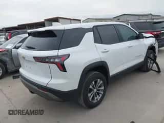 2025 Chevrolet Equinox FWD LT z VIN 3GNAXHEG1SL134484, wystawiony jako IAAI lot #41681459 z przebiegiem 1 008 mil mil oraz . Historia ofert i sprzedaży dostępna na DreamBid. Obrazek 4.