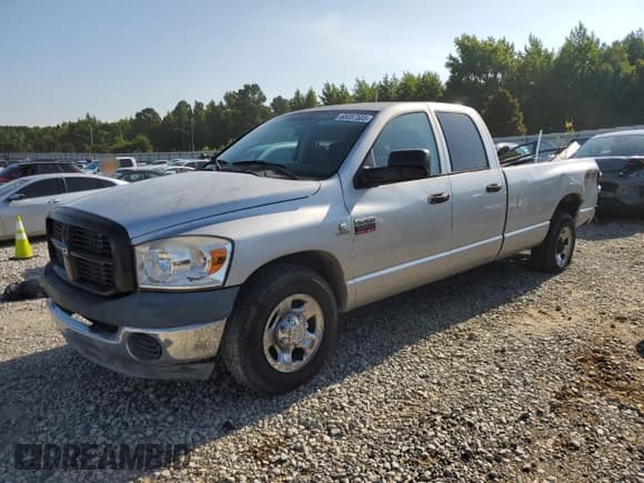 ✅ 2008 Dodge 2500 ST • VIN: 3D7KR28A68G121250 • Лот: 65057585. Опубликован ранее на Copart с пробегом 268 441 миль. Бесплатный доступ к архиву аукционных продаж из США и подробный отчёт об истории автомобиля на DreamBid. Изображение 1.