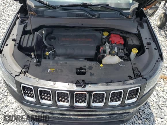 ✅ 2019 Jeep Compass Latitude • VIN: 3C4NJDBB0KT790625 • Lot: 56214235. Listed on Copart with Not provided. Free auction sales archive from the USA and detailed vehicle history report at DreamBid. Image 12.
