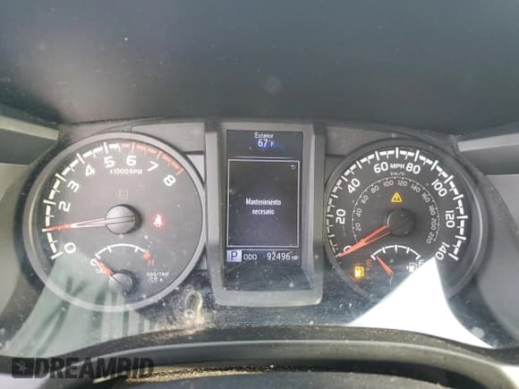 ✅ 2019 Toyota Tacoma SR • VIN: 5TFRX5GN3KX164807 • Lot: 81101075. Wystawiony na Copart z przebiegiem 92 496 mil. Bezpłatny archiwum sprzedaży aukcyjnych z USA i szczegółowy raport historii pojazdu na DreamBid. Zdjęcie 9.