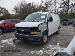 ✅ 2020 Chevrolet Express Cargo • VIN: 1GCWGAFG9L1237973 • Лот: 43649275. Опубликован ранее на IAAI с пробегом 87 903 миль. Бесплатный доступ к архиву аукционных продаж из США и подробный отчёт об истории автомобиля на DreamBid. Изображение 2.