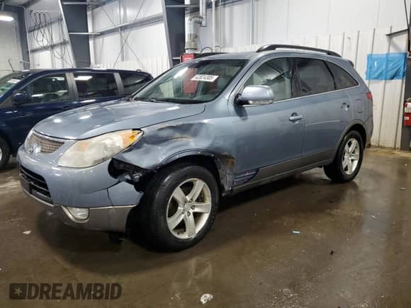 2007 Hyundai Veracruz GLS with VIN KM8NU73CX7U013569, listed as a Copart auction lot 42824305 with 233,632 mi miles and Salvage title. Bid and sale history available at DreamBid. Image 1.