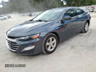 2020 Chevrolet Malibu LS z VIN 1G1ZB5ST9LF021512, wystawiony jako Copart lot #81605835 z przebiegiem 48 025 mil mil oraz Szkoda całkowita • Salvage title. Historia ofert i sprzedaży dostępna na DreamBid. Obrazek 1.