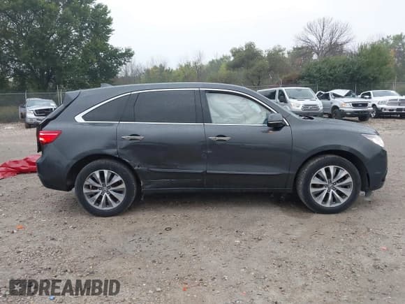 ✅ 2015 Acura MDX Technology • VIN: 5FRYD4H49FB002795 • Lot: 43256515. Listed on IAAI with 188,417 mi. Free auction sales archive from the USA and detailed vehicle history report at DreamBid. Image 14.