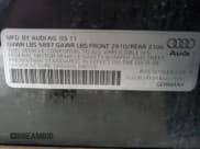 ✅ 2011 Audi A8 • VIN: WAURVAFD5BN019557 • Lot: 54801035. Wystawiony na Copart z przebiegiem 148 688 mil. Bezpłatny archiwum sprzedaży aukcyjnych z USA i szczegółowy raport historii pojazdu na DreamBid. Zdjęcie 12.