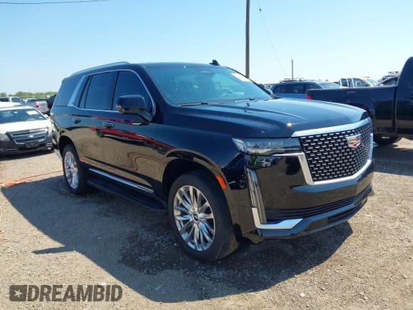 ✅ 2023 Cadillac Escalade 4WD Premium Luxury • VIN: 1GYS4BKL6PR459002 • Lot: 43159119. Wystawiony na IAAI z przebiegiem 33 434 mil. Bezpłatny archiwum sprzedaży aukcyjnych z USA i szczegółowy raport historii pojazdu na DreamBid. Zdjęcie 1.