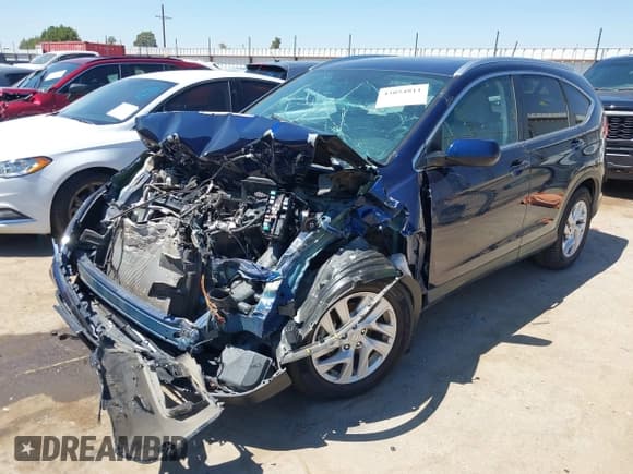 ✅ 2015 Honda CR-V EX-L • VIN: 2HKRM3H75FH552345 • Lot: 43054811. Listed on IAAI with Not provided. Free auction sales archive from the USA and detailed vehicle history report at DreamBid. Image 18.