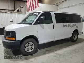 2010 Chevrolet Express Passenger LS с VIN 1GAZGPDGXA1172771, выставлен на аукционе Copart как лот 67967755 с пробегом 102 992 миль миль и Списание • Salvage title. История ставок и продаж доступна на DreamBid. Изображение 1.