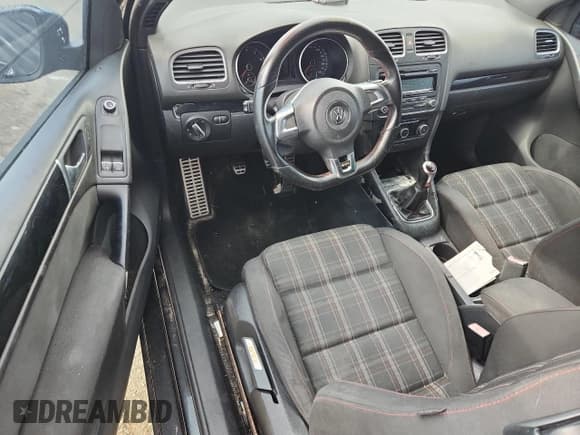 ✅ 2012 Volkswagen Golf GTI w/Conv & Sunroof • VIN: WVWEV7AJXCW246367 • Lot: 63641725. Listed on Copart with Not provided. Free auction sales archive from the USA and detailed vehicle history report at DreamBid. Image 8.